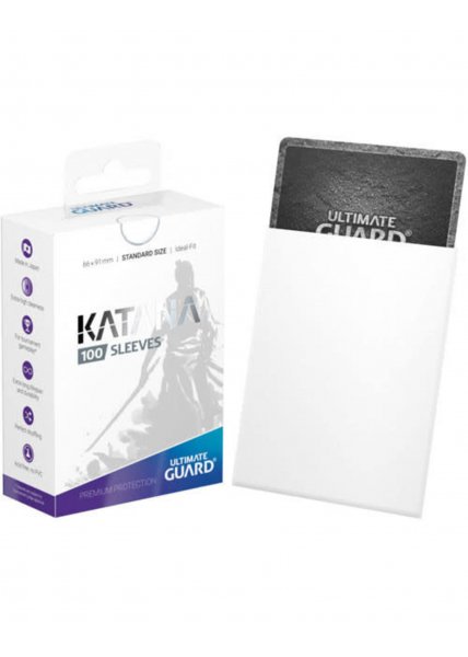 Ultimate Guard Katana Sleeves: White (100)